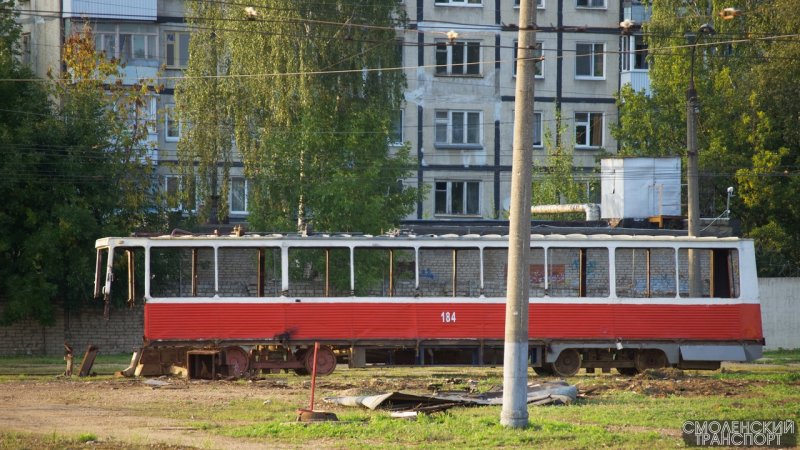Старые трамваи Смоленск
