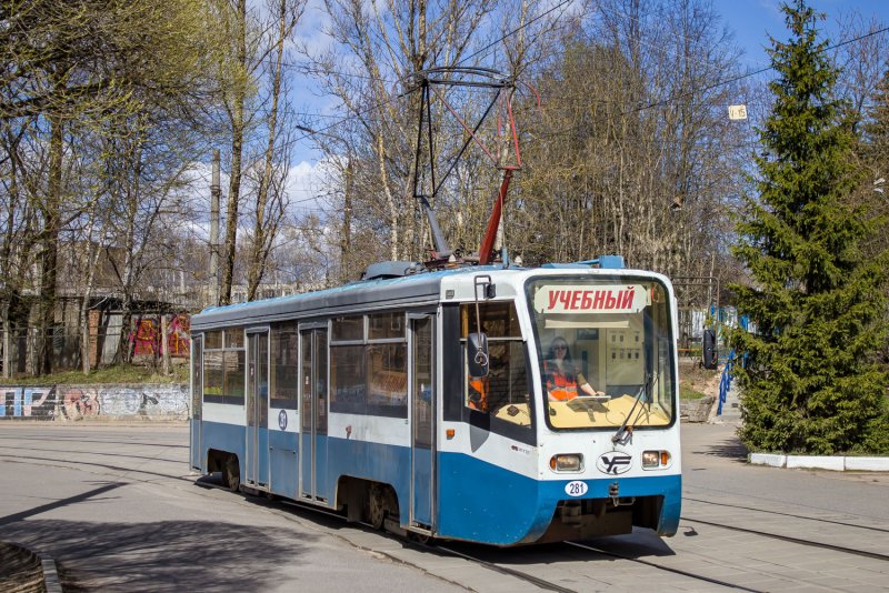 Фото учебный трамвай Смоленска