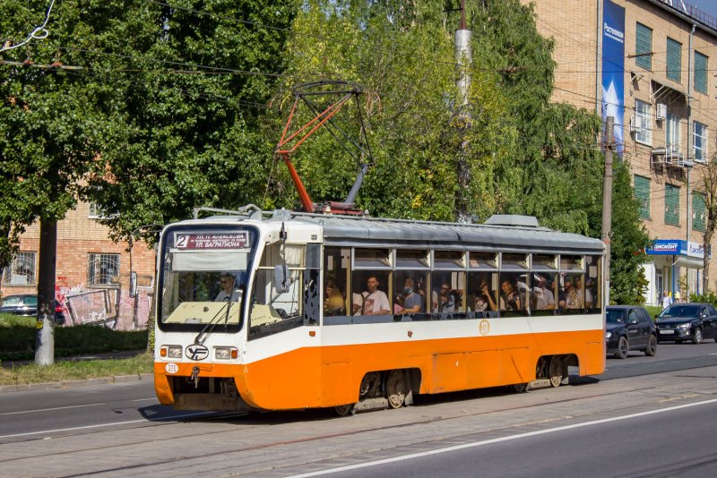 Трамвай Смоленск 619к