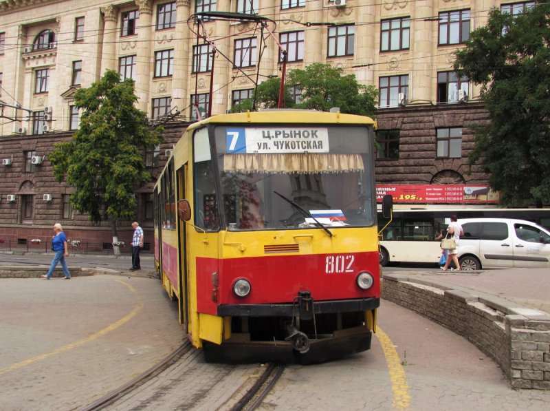 Трамвай Татра т1 в Ростове-на-Дону