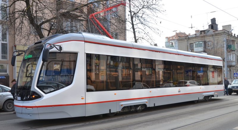 Трамвай в Ростове на Дону скоростной 2022