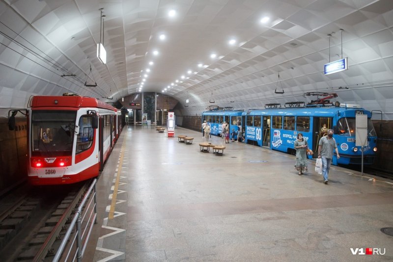 Волгоградский метротрам Trainz