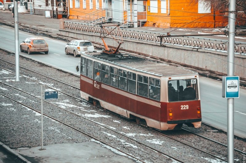 Трамвай Красноярск 234