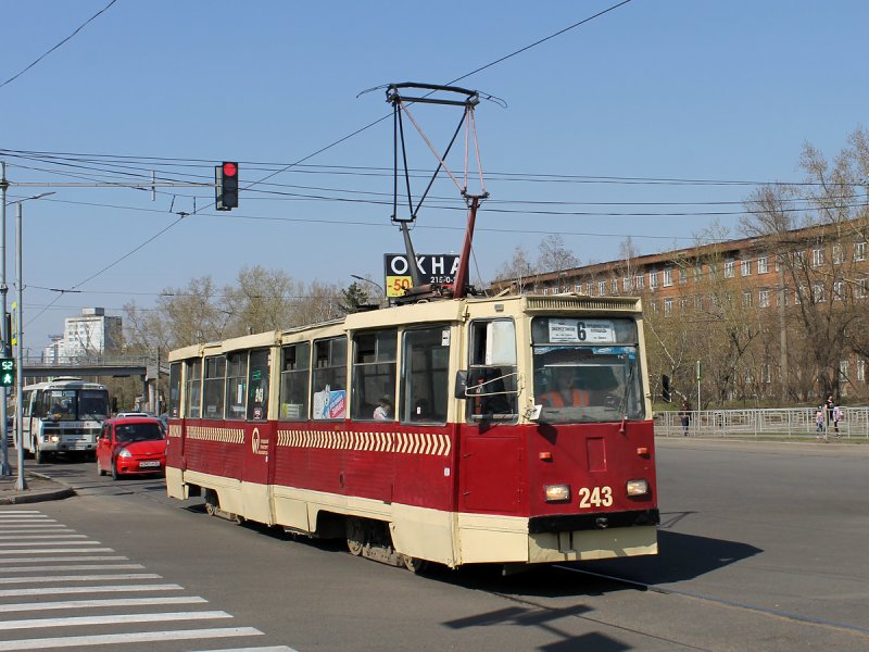 КТМ-5 трамвай Красноярск