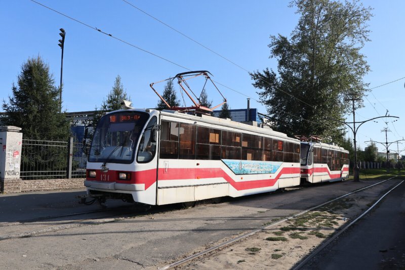 Город Нижний Тагил вагонка когда идет первый трамвай 10 до УВЗ