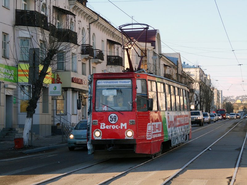 Улан-Удэ трамвай 1990