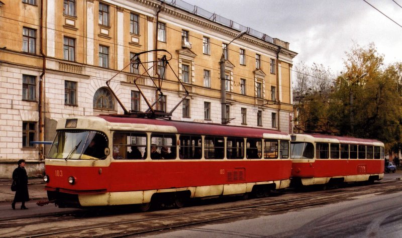 Памятник трамваю Тверь