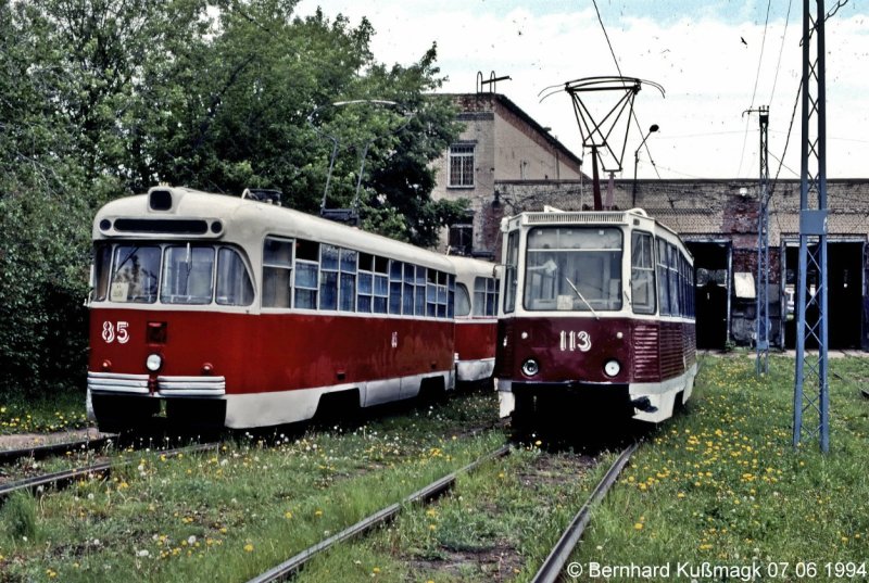 РВЗ-6 трамвай Коломна
