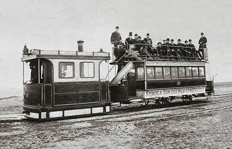 Трамвай Конка 19 века