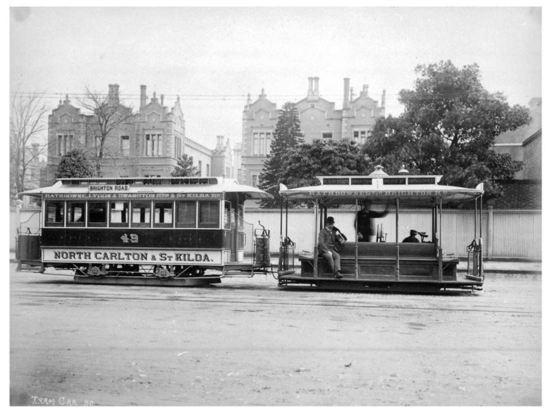 Беспроводные трамваи 19 века