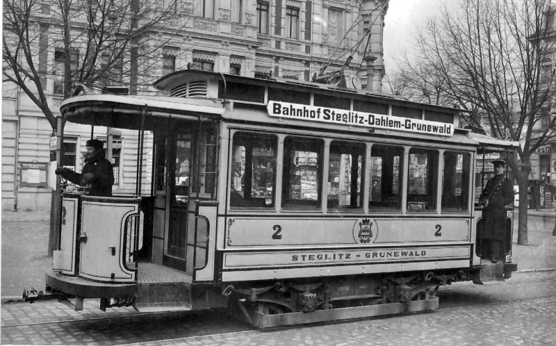 Трамвай Берлин 1881