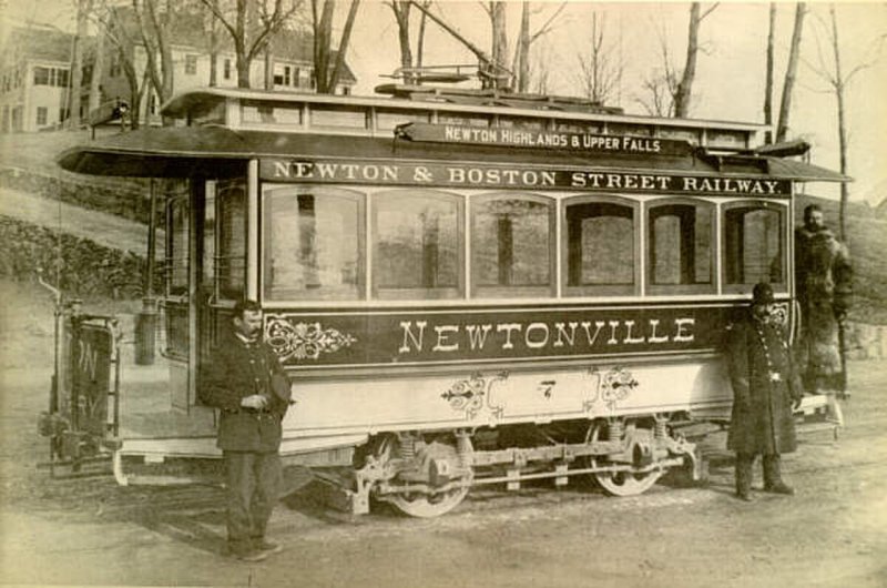 Первые трамваи 19 века