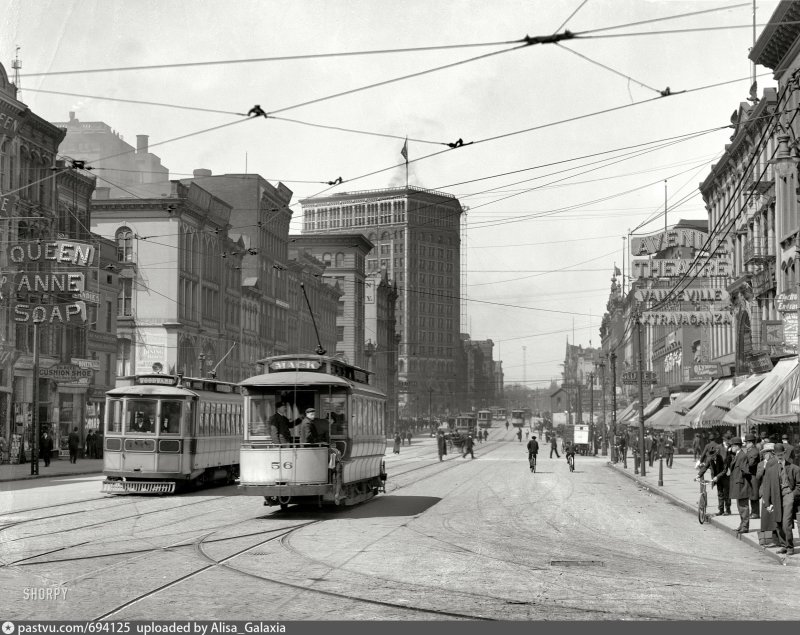 Трамвай начала 20 века США