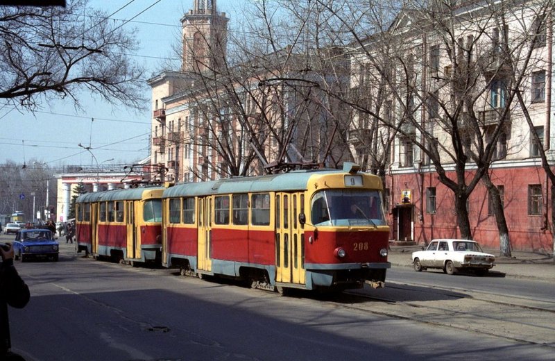 Трамвай Воронеж СССР