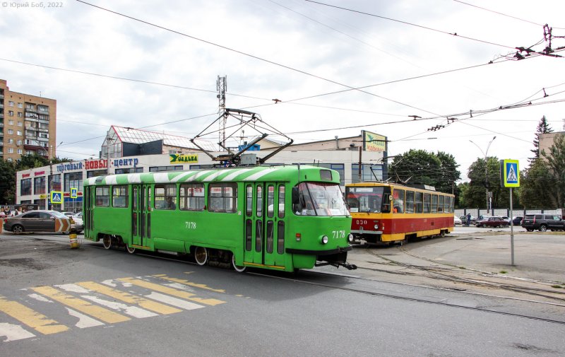 Трамвай Tatra t3 Таганрог