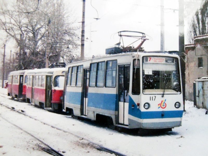 Трамвай 71-605рм Воронеж