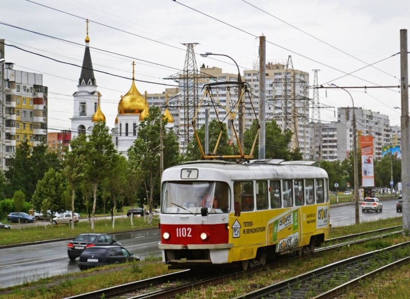 Ново-Садовая Самара трамваи