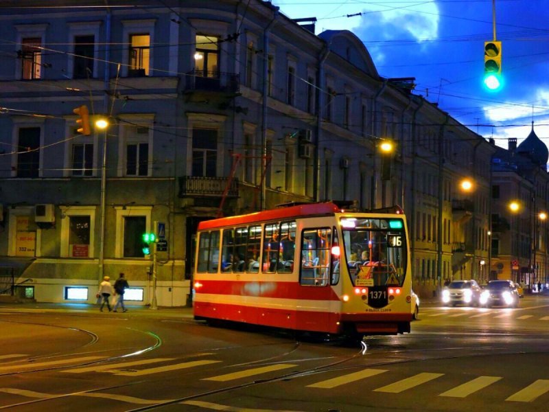 Трамвай Санкт-Петербург