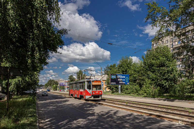 Новые трамваи в Бийске