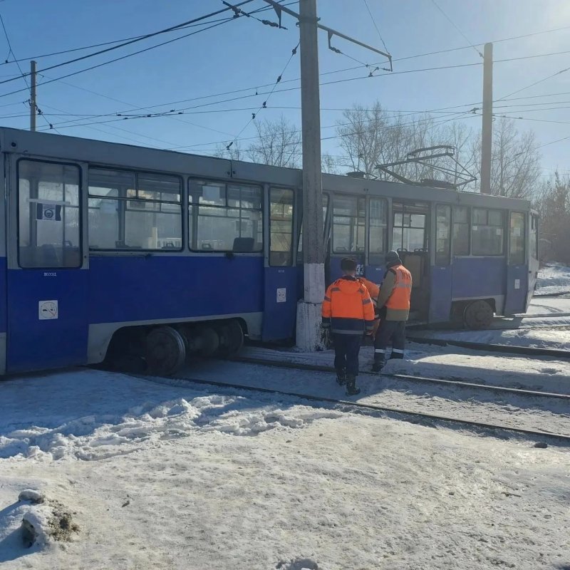 Трамвайное депо Бийск