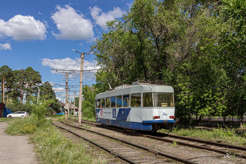 Трамвай Татра т3 Барнаул Бийск