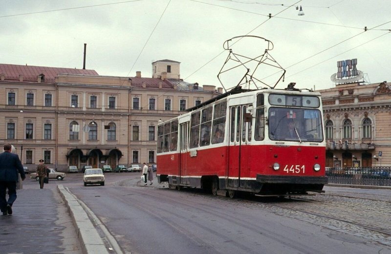 Трамвай Ленинград