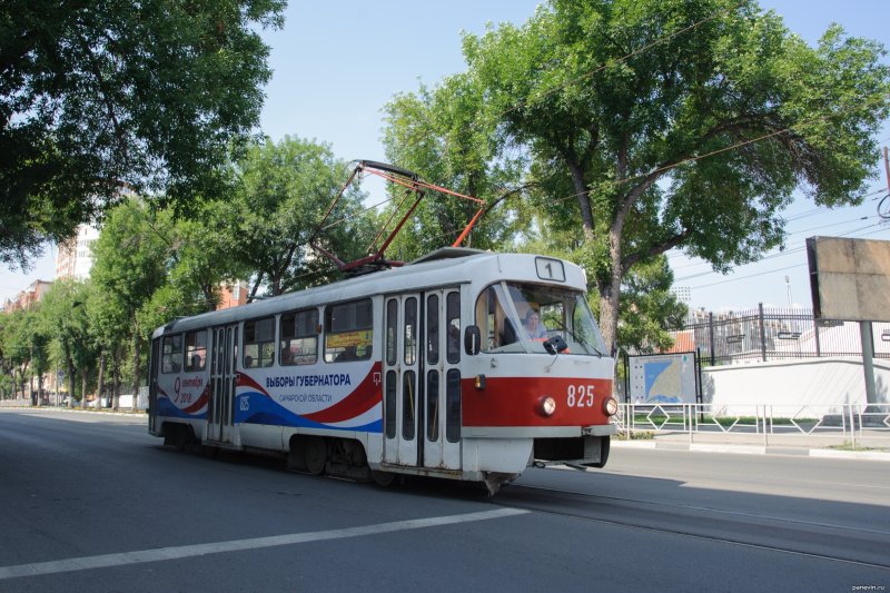 Самара трамвай 1213