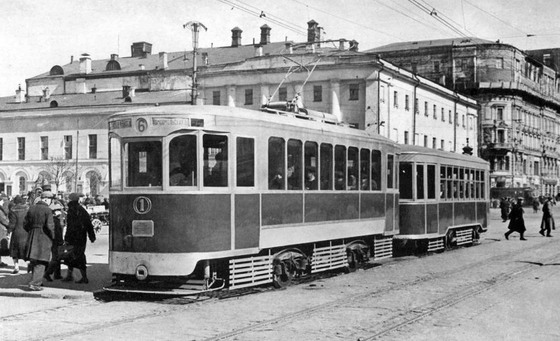 Трамвай в Москве 1899