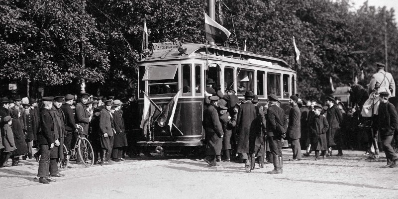 Петербургский трамвай 1907 год