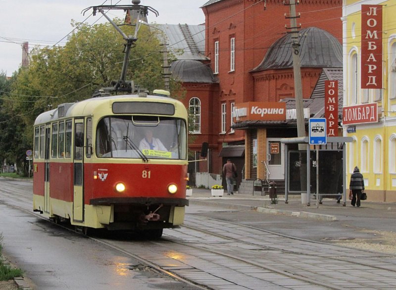 Трамваи Тулы Татра