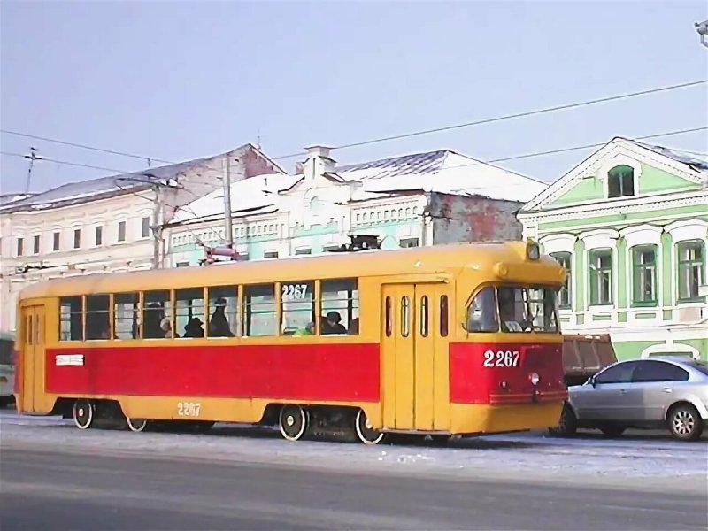Трамвай РВЗ-6 Казань