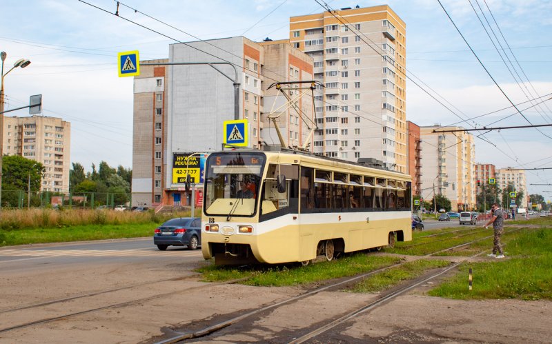 Ярославль трамвай сме 71-619