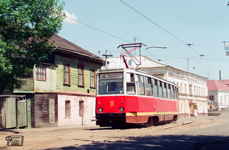 Старые трамваи Ярославль