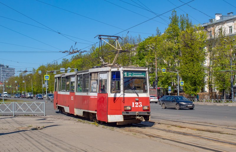 Трамвай 1 Ярославль