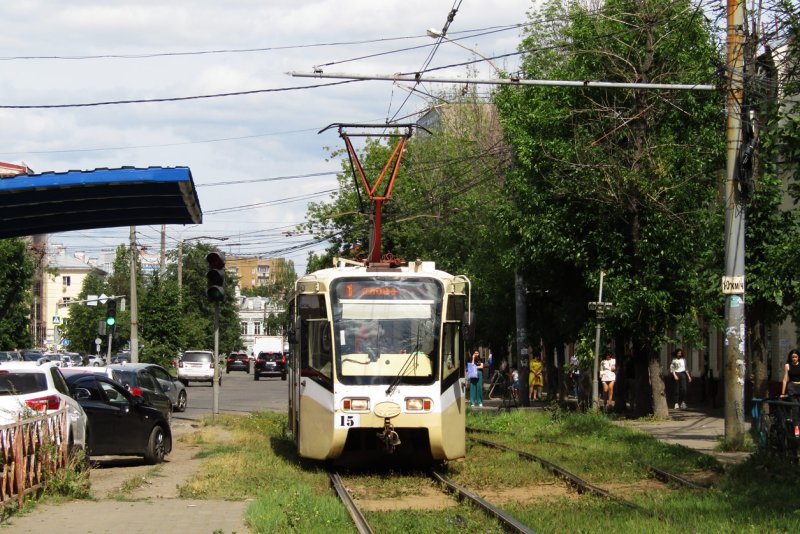 Трамвай 71-619к Смоленск