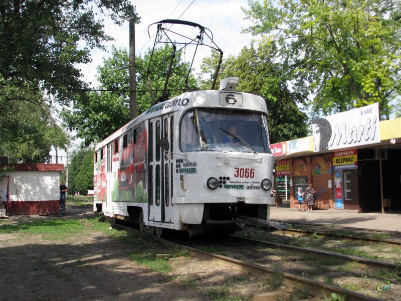 Трамвай Татра Таганроге