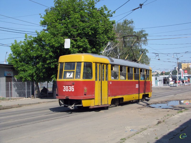 Трамвай Татра Харьков