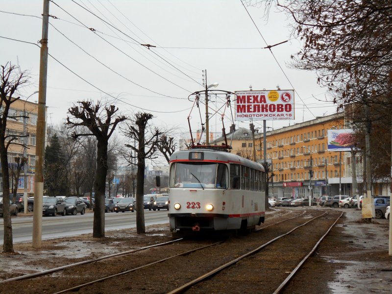 Тверской трамвай фото