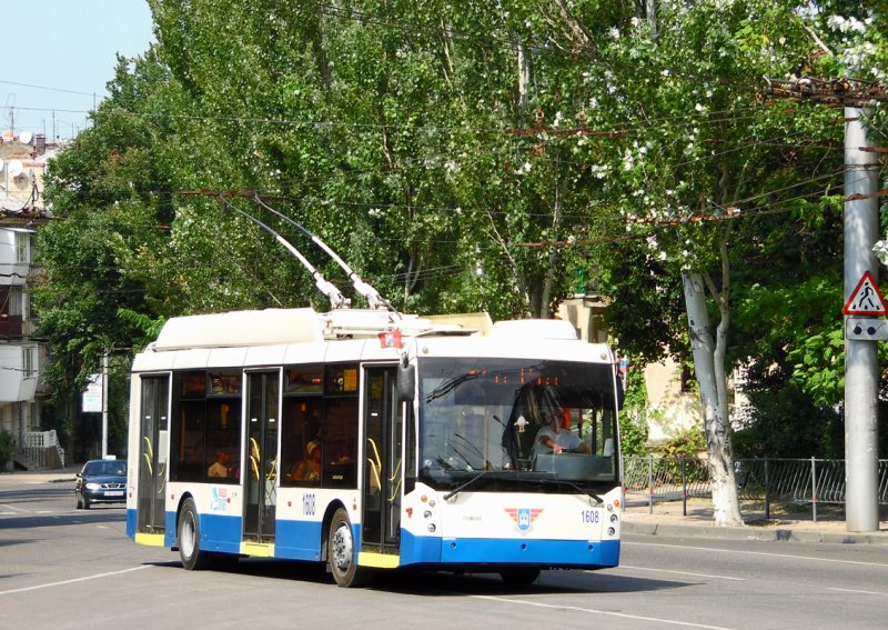 Севастопольский троллейбус улица Гоголя