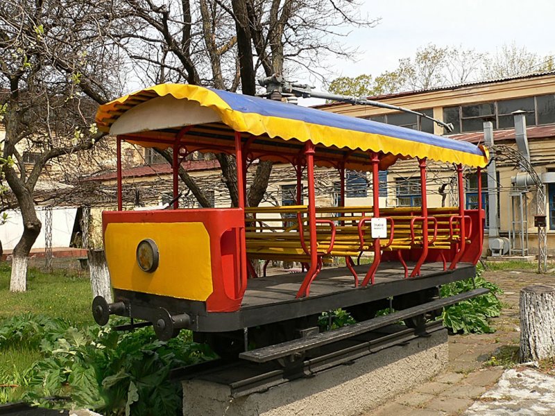 Трамвайное депо в Севастополе