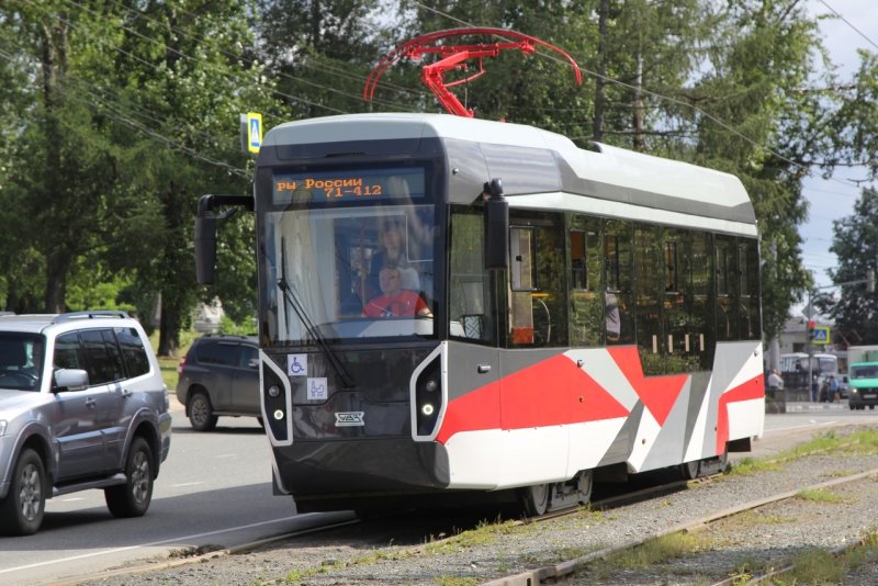 71-412 Трамвай Уралтрансмаш Нижний Тагил