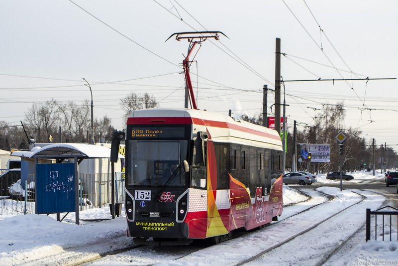 Трамвай 71-412 Омск