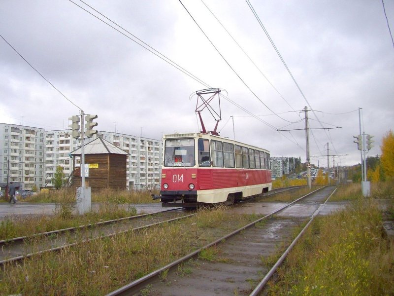 Трамвайная линия Усть-Илимск