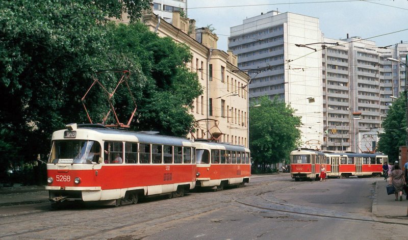 Трамвай на Шаболовке