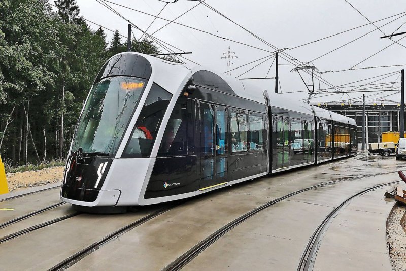 Трамвай Luxembourg tram