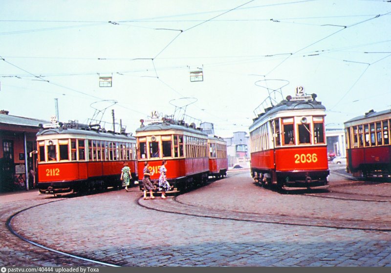 Трамваи Москвы СССР