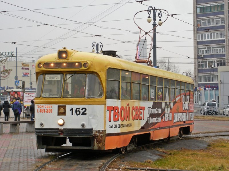 Трамвай Хабаровск РВЗ