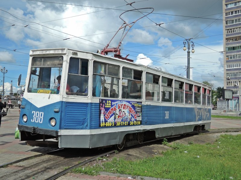Трамвай Хабаровск 71-605