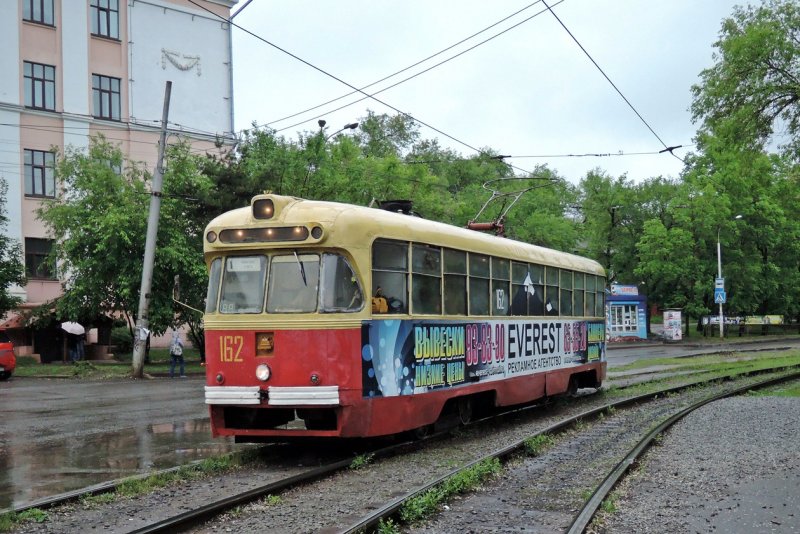 Трамвай Хабаровск РВЗ-6м2