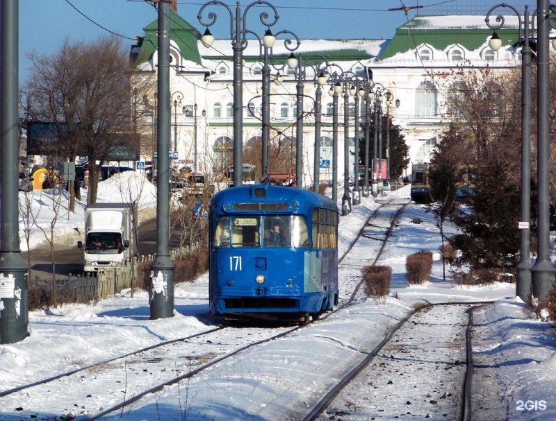 Трамвай 171 Хабаровск